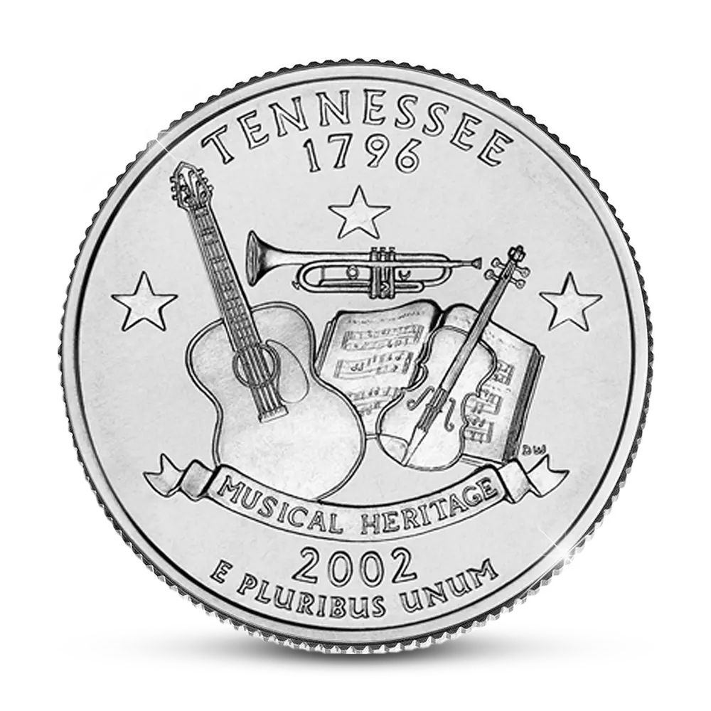 Elvis Tennessee Quarter Dollar Set van Amerika