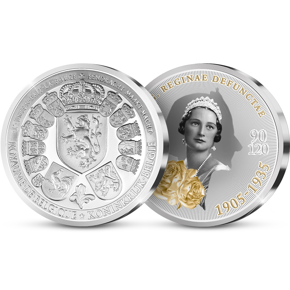 De Primeurslag van de Belgische Herdenkingsuitgifte Dubbeljubileum Koningin Astrid 1905-1935-2025