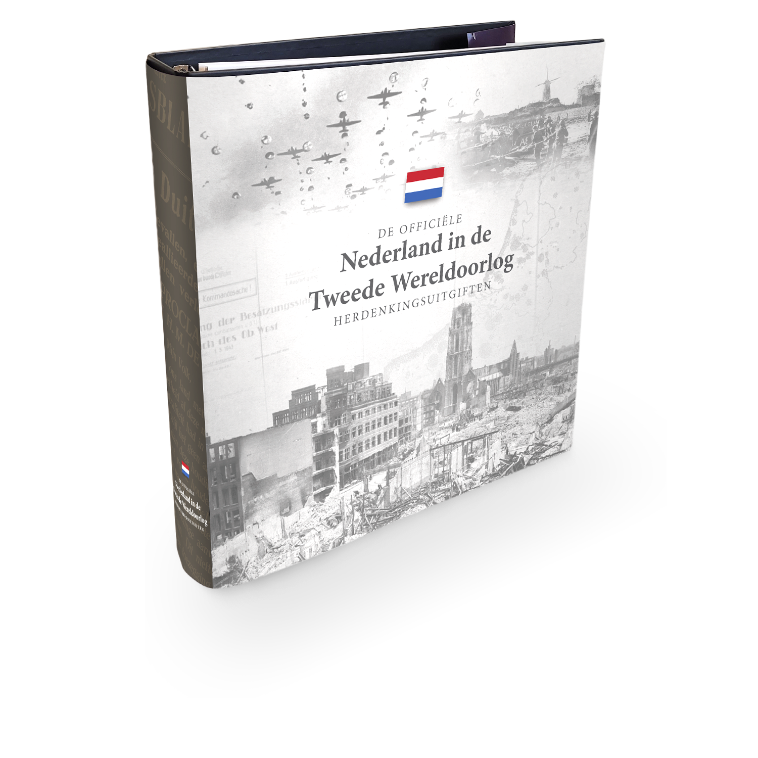 Verzamelalbum “De Nederland in Oorlog Herdenkingsuitgiften
