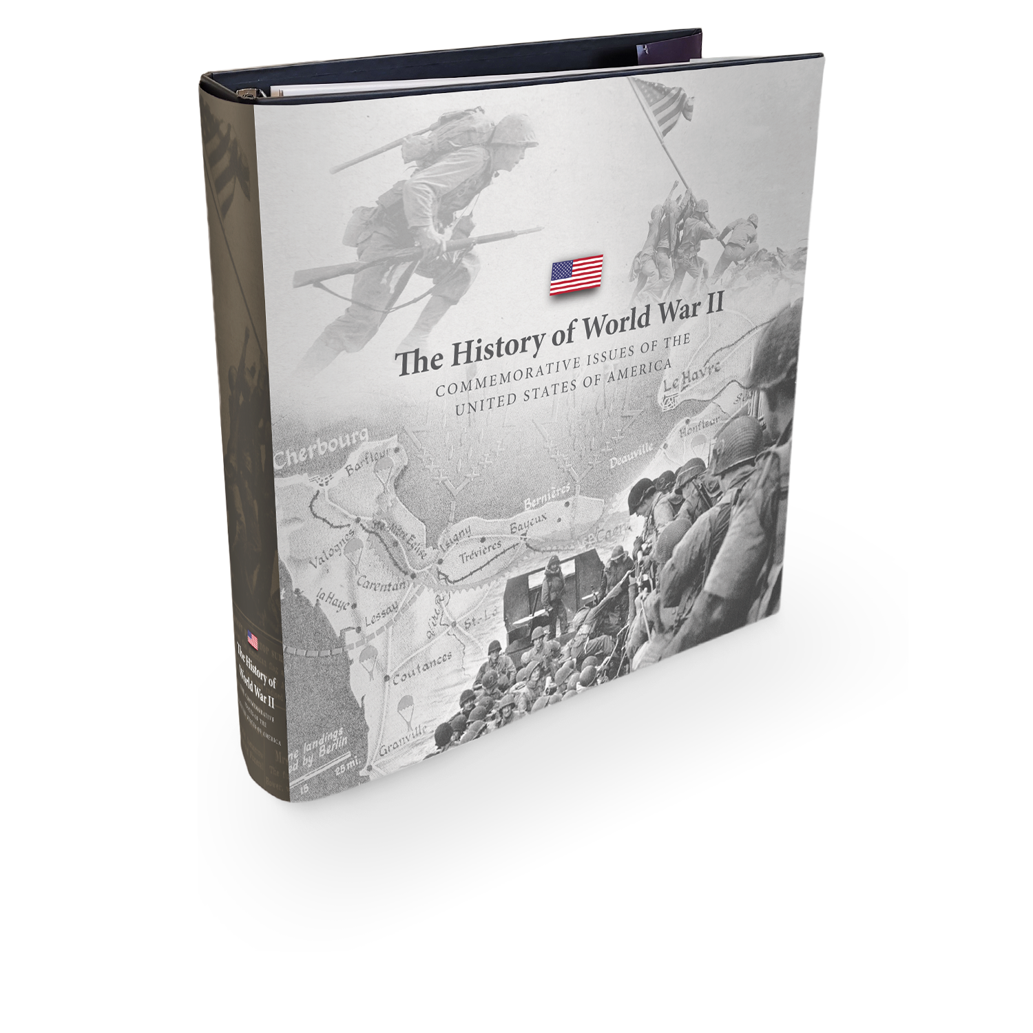Verzamelalbum “De Herdenkingsuitgiften van de Verenigde Staten van Amerika”