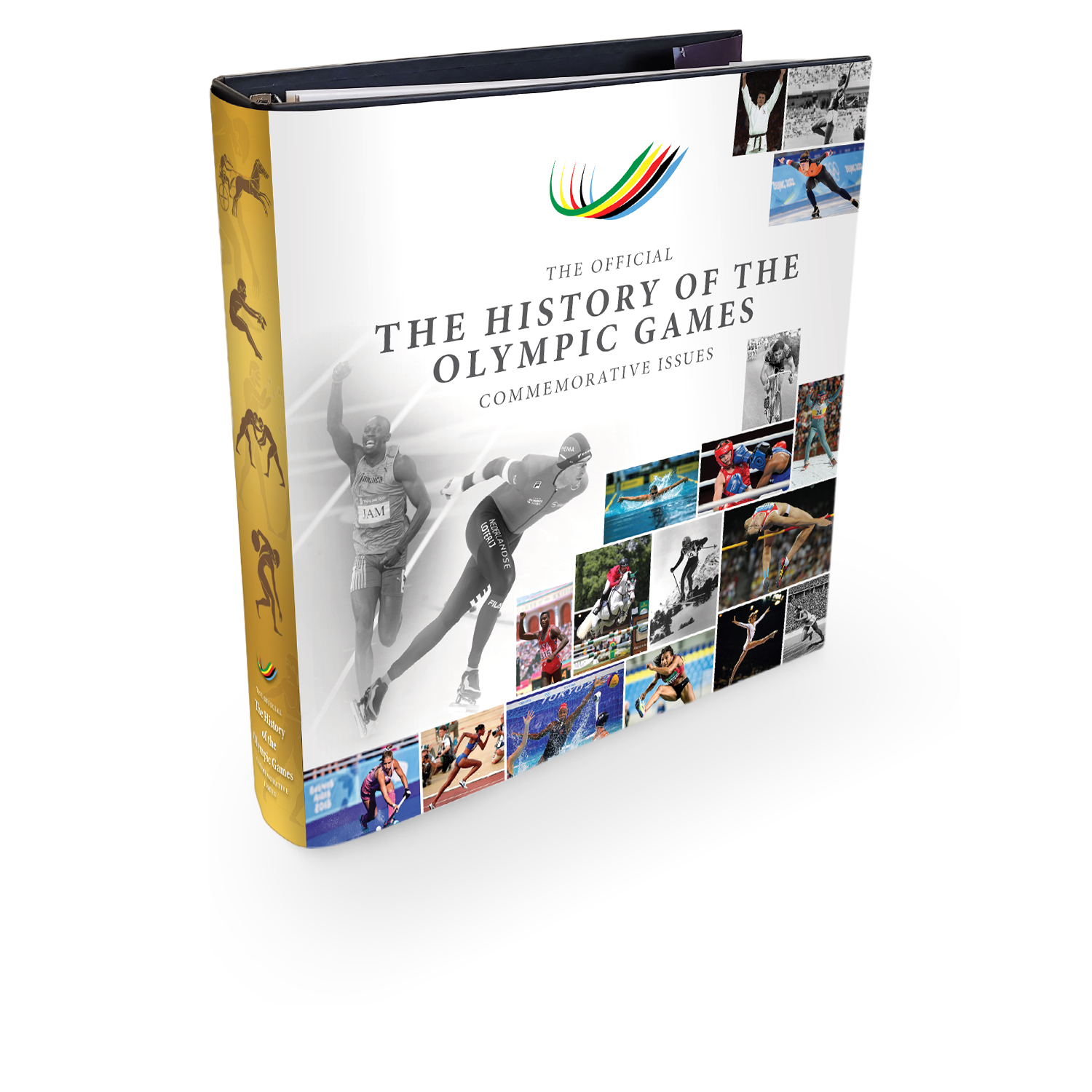 Verzamelalbum “De Herdenkingsuitgiften van de Olympische Spelen”
