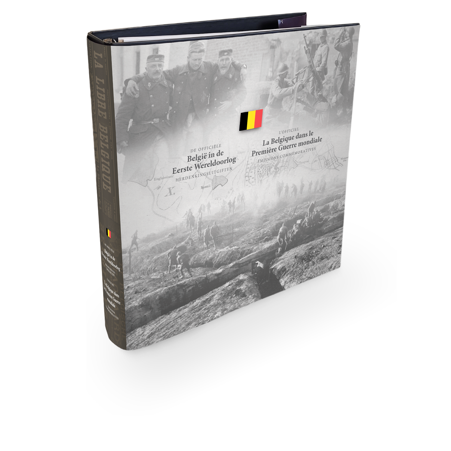 Verzamelalbum “De Groote Oorlog Herdenkingsuitgiften”