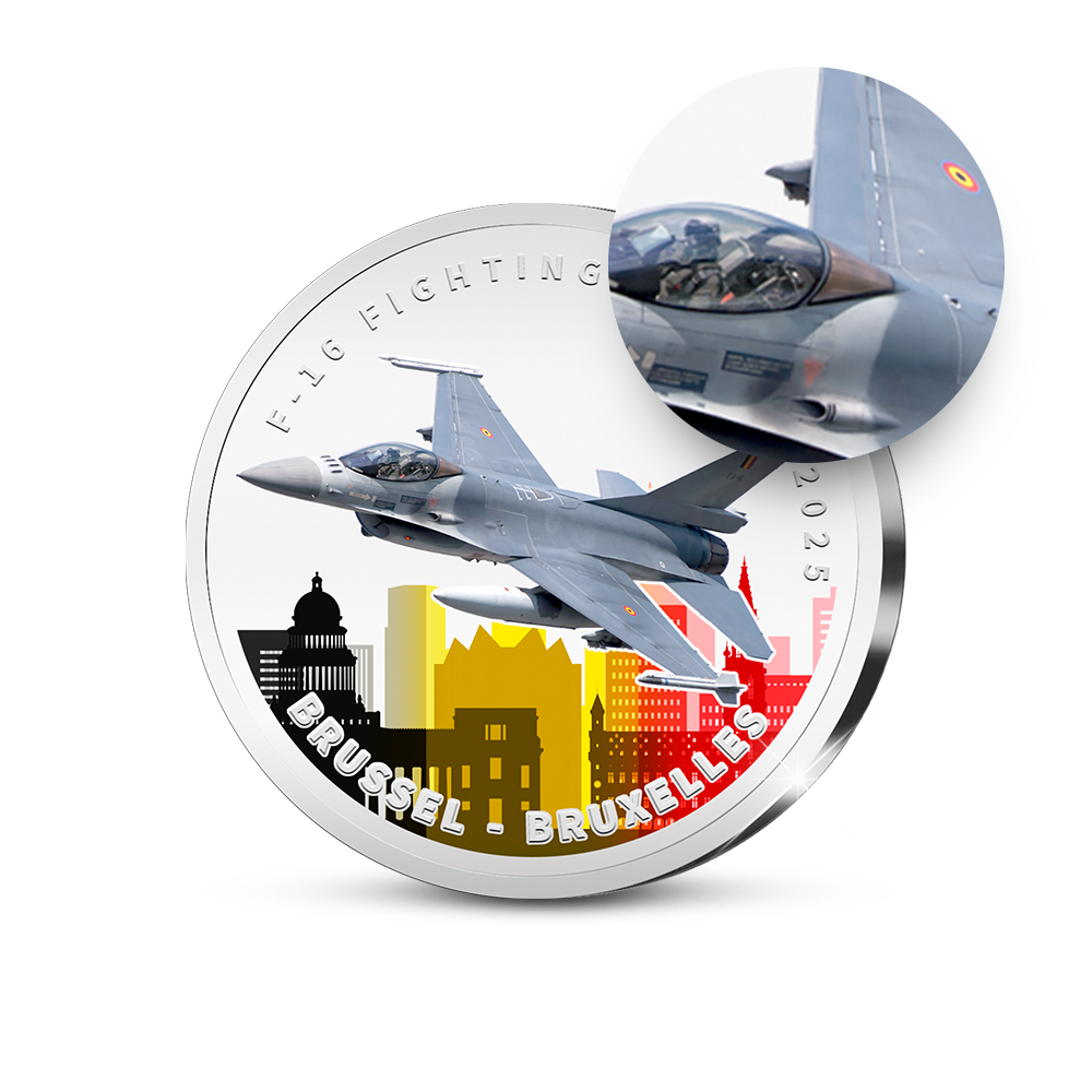 De Belgische Herdenkingsuitgifte ‘F-16 Fighting Falcon’