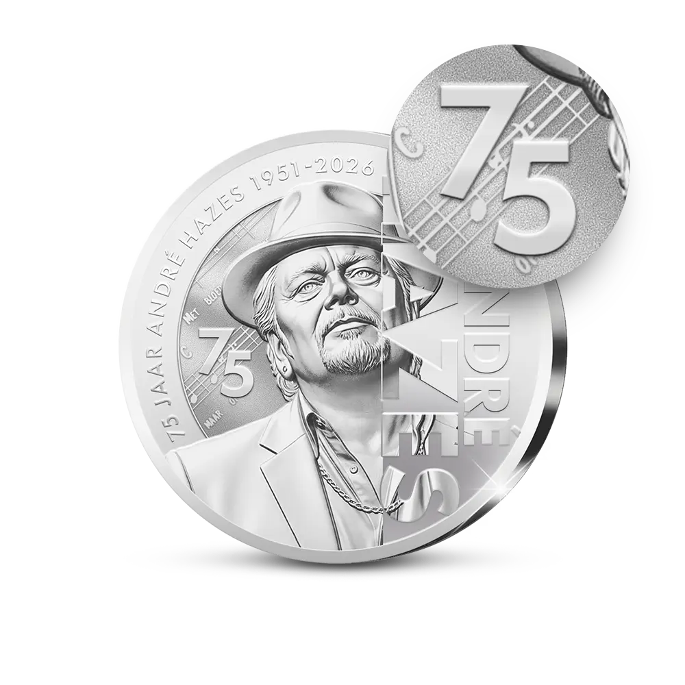 De officiële Herdenkingsuitgifte ‘André Hazes 75 Jaar’