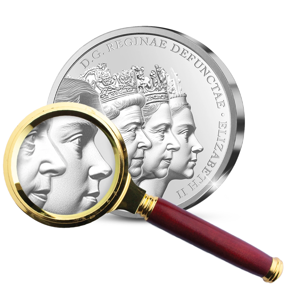 De Eerste Slag van de Engelse Herdenkingsuitgifte ‘Queen Elizabeth II: A Century of Majesty’