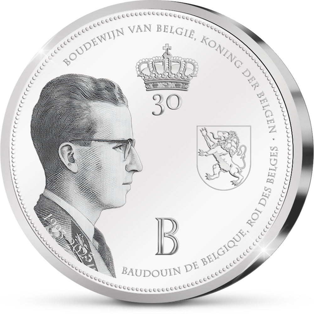 De "Koning Boudewijn, 30 Jaar in liefdevolle herinnering” Herdenkingsuitgifte