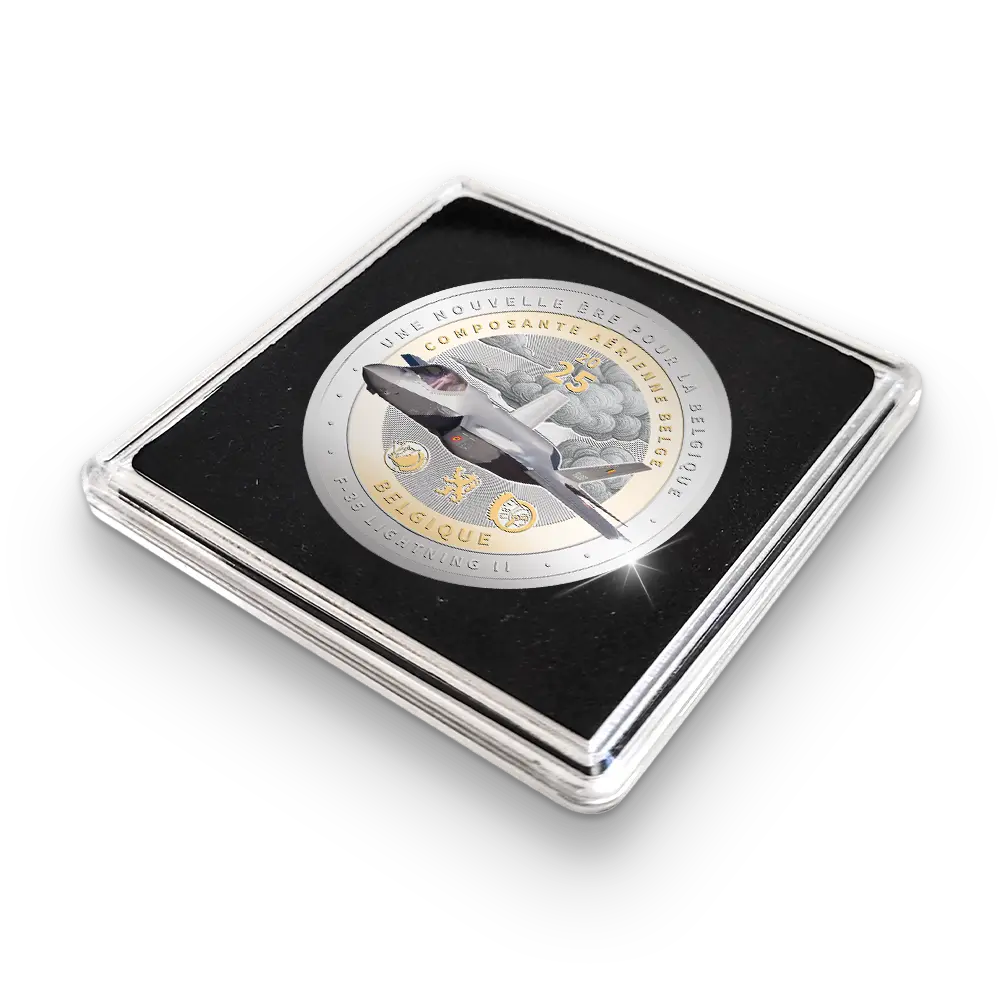 La première émission commémorative belge ‘F-35 Lightning II’