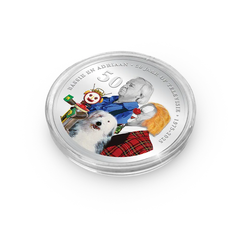 De officiële Herdenkingsuitgifte Bassie & Adriaan met Lara en Robin - uitgifte nummer 4