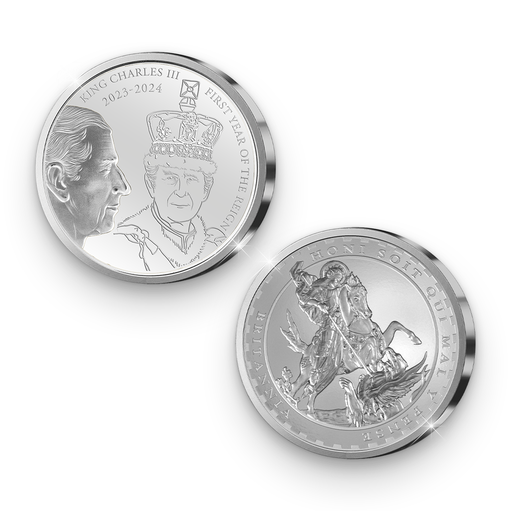 De beroemde "His Majesty King Charles III, Coronation Day” Herdenkingsuitgifte van Engeland