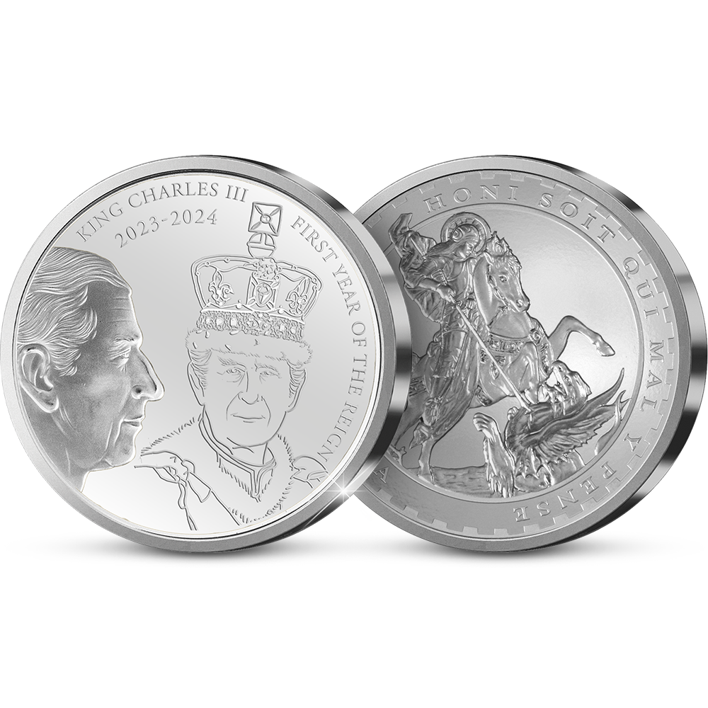 De beroemde "His Majesty King Charles III, Coronation Day” Herdenkingsuitgifte van Engeland