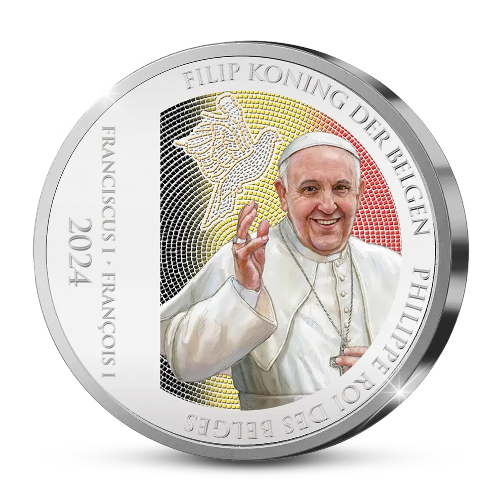 De Belgische Herdenkingsuitgifte ‘Paus Franciscus in België’