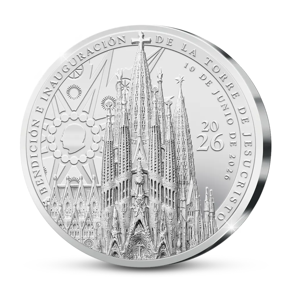 De Spaanse Herdenkingsuitgifte 2026 “Basílica de la Sagrada Familia”