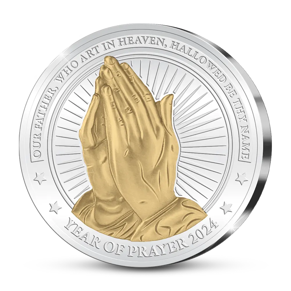De eerste slag van de Vaticaan Herdenkingsuitgifte ‘Jaar van het Gebed 2024’