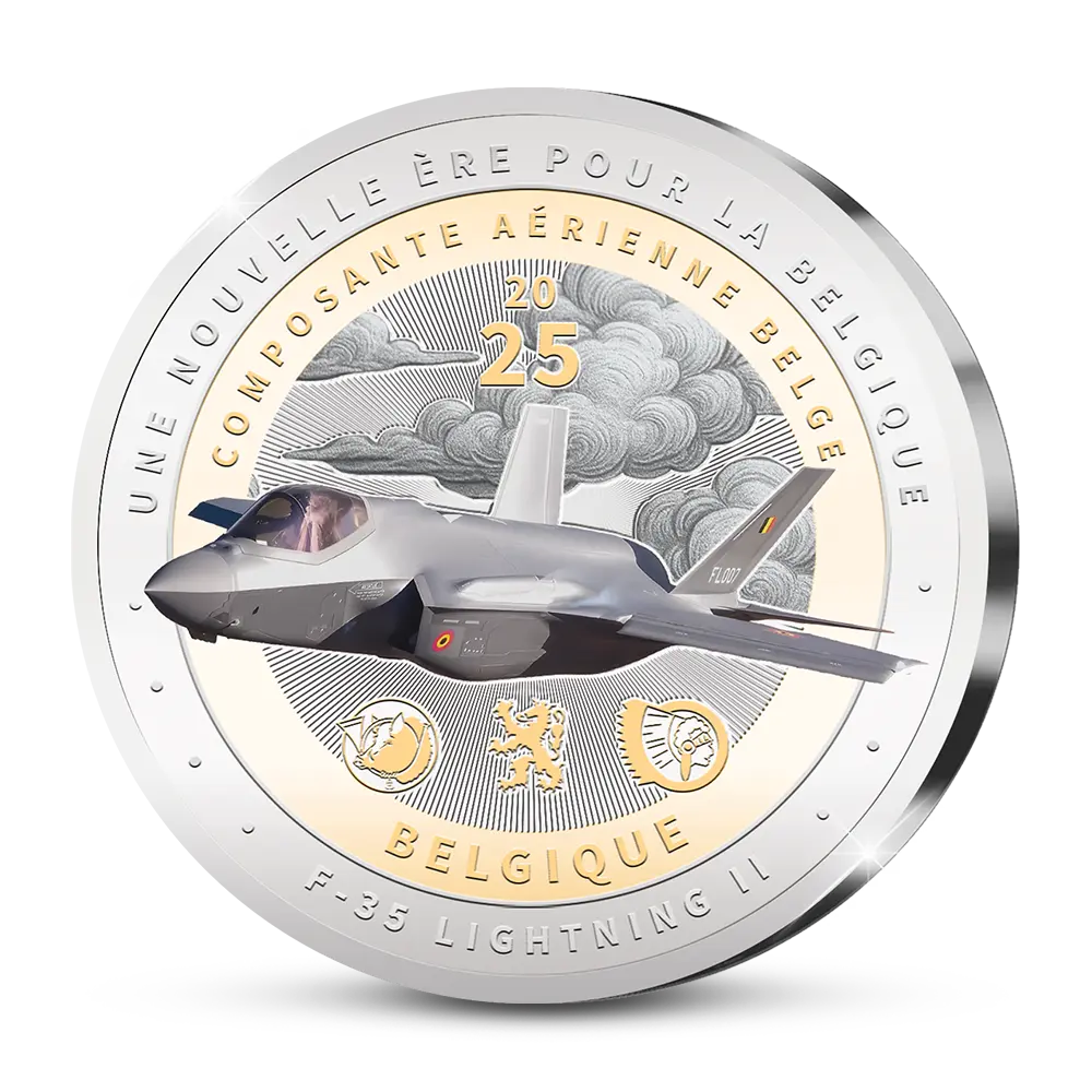 La première émission commémorative belge ‘F-35 Lightning II’