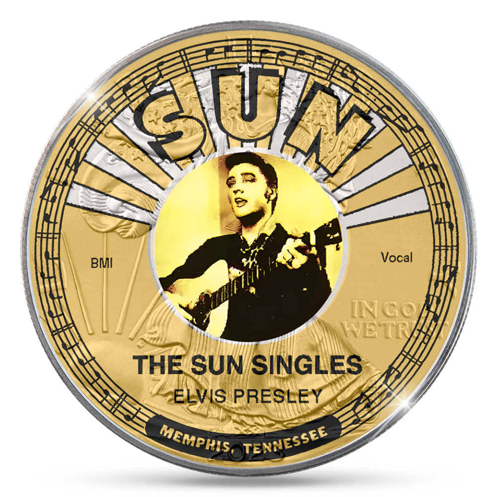 The Official “Elvis Presley Start of his career 70th anniversary 1953 – 2023” Massive Silver Eagle set