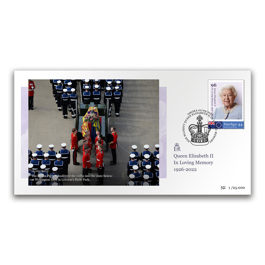 The Official “Queen Elizabeth II of England Day of Rembrance” Postage Stamp Collection