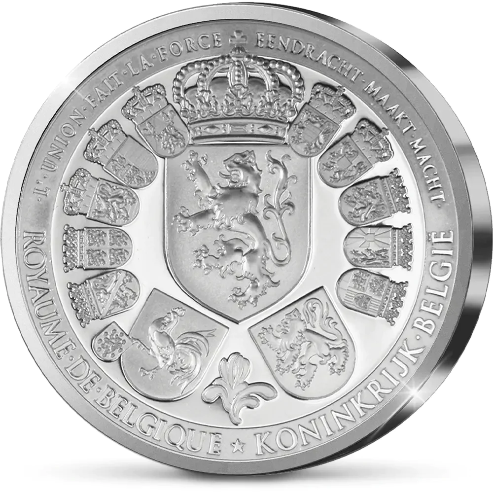 De gratis verzilverde Koning Albert I Herdenkingsuitgifte - Edel Collecties