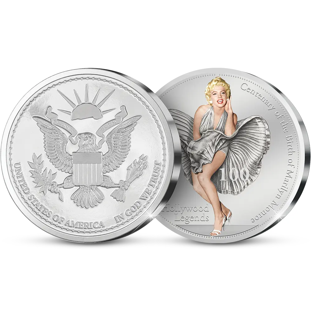 De Amerikaanse Herdenkingsuitgifte  “Marilyn Monroe’s 100th Birthday Anniversary”