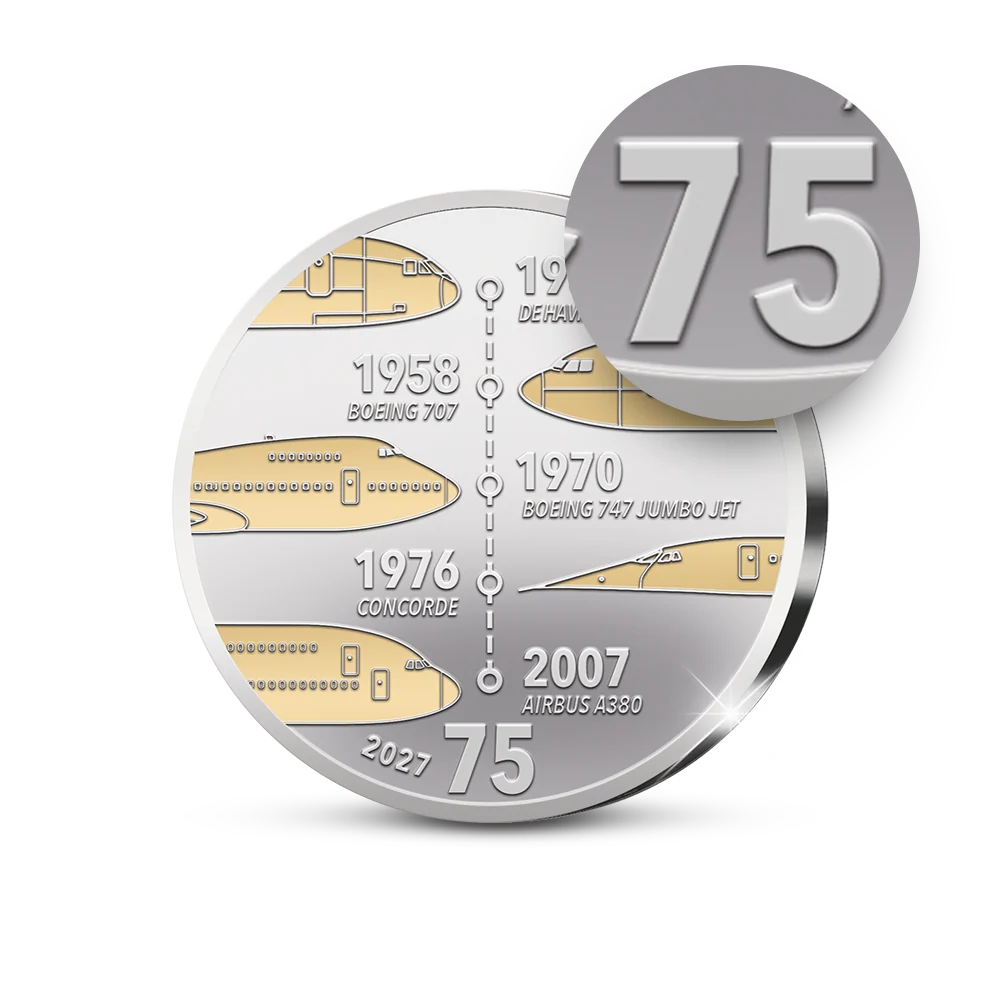 De ‘75 Years of the Jet Age – Commemorative Issue 2027’