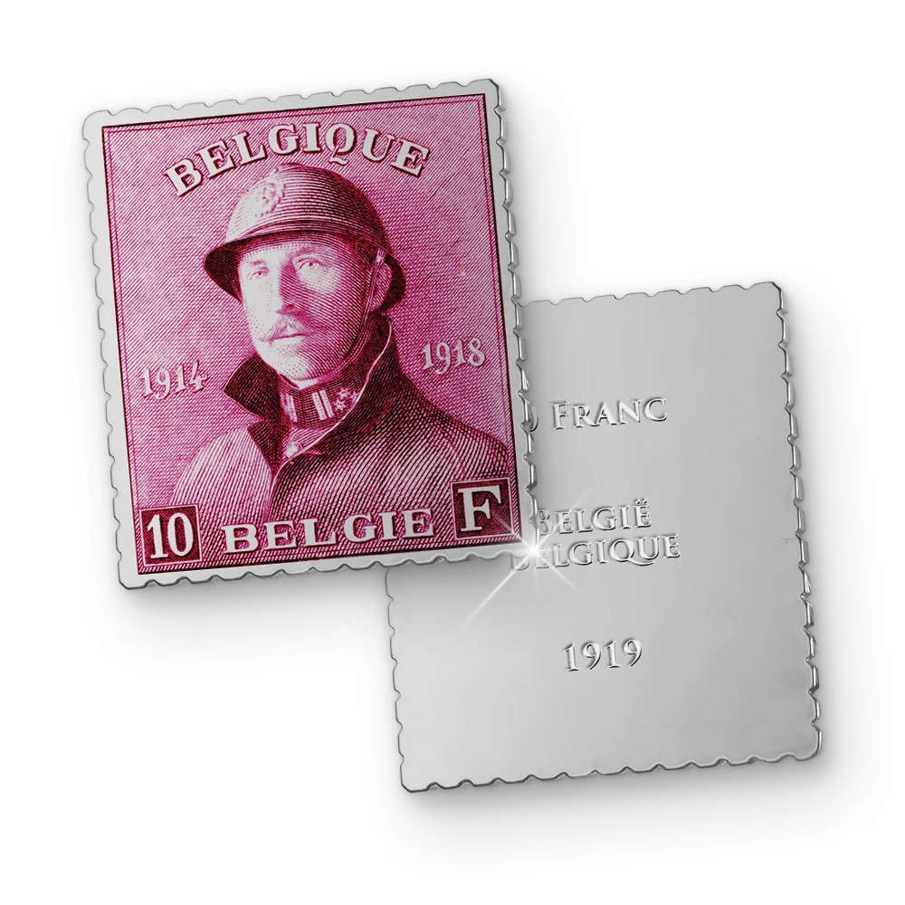 De Zeldzame Verzilverde Postzegel Prestige Collectie 110 Jaar Groote Oorlog 1914-2024