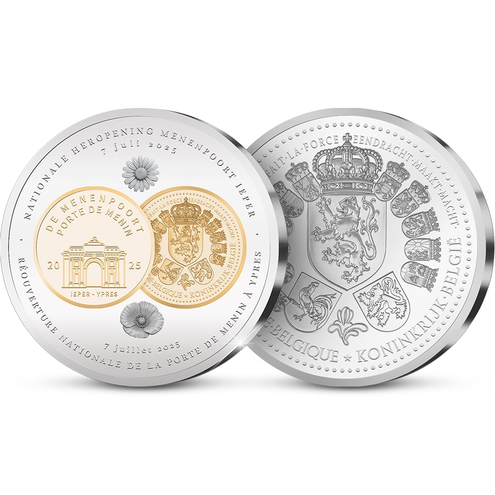 De Belgische Herdenkingsuitgifte ‘Nationale Heropening Menenpoort 2025’