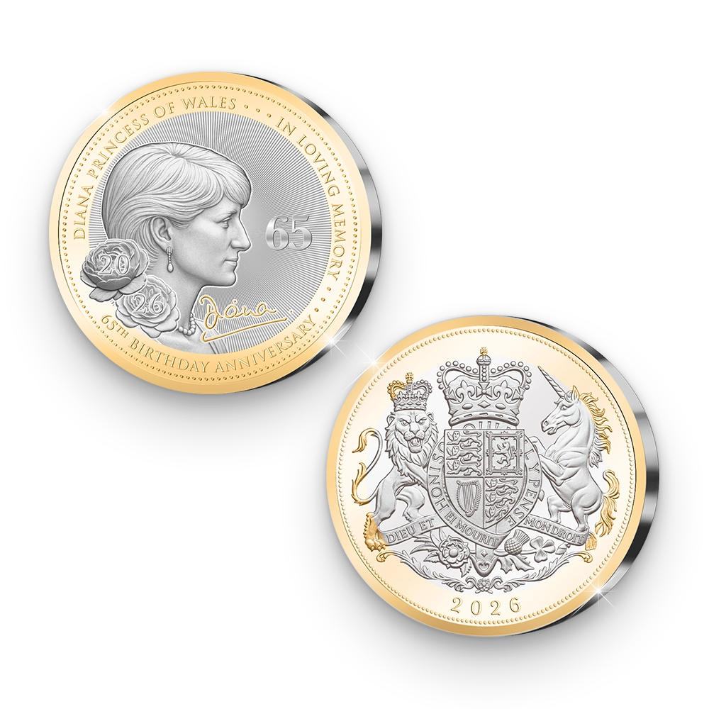 De Eerste Slag van de Engelse Herdenkingsuitgifte “Diana, Princess of Wales * 65th Birthday Anniversary * 1961-2026”