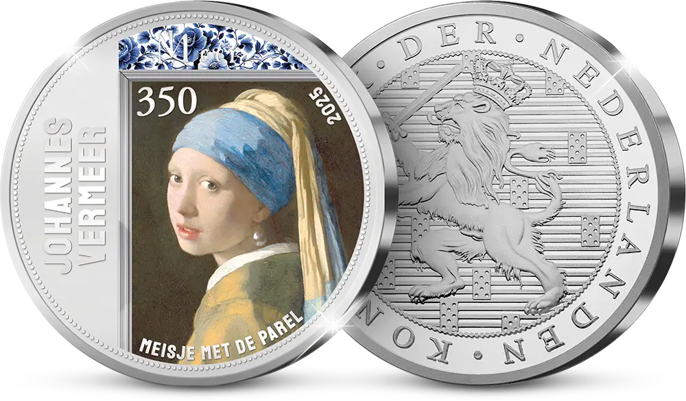 De Nationale Herdenkingscollectie "Johannes Vermeer 350: Een Reis door Tijd en Licht"