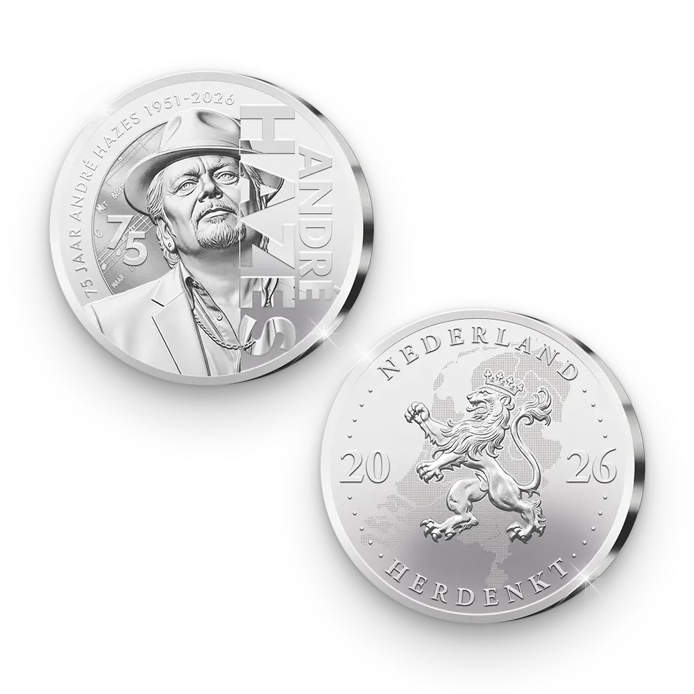 De officiële Herdenkingsuitgifte ‘André Hazes 75 Jaar’