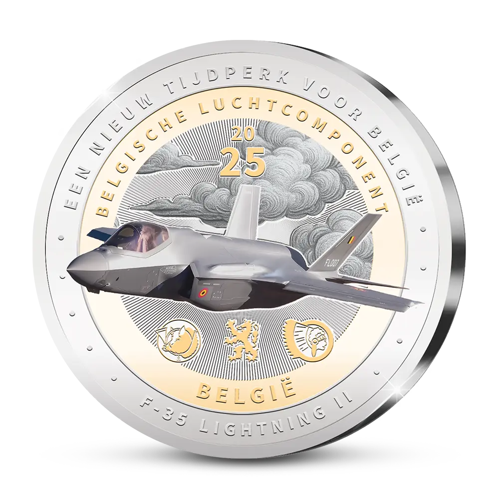 De Eerste Belgische Herdenkingsuitgifte ‘F-35 Lightning II’