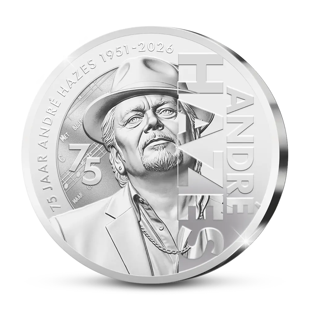 De officiële Herdenkingsuitgifte ‘André Hazes 75 Jaar’