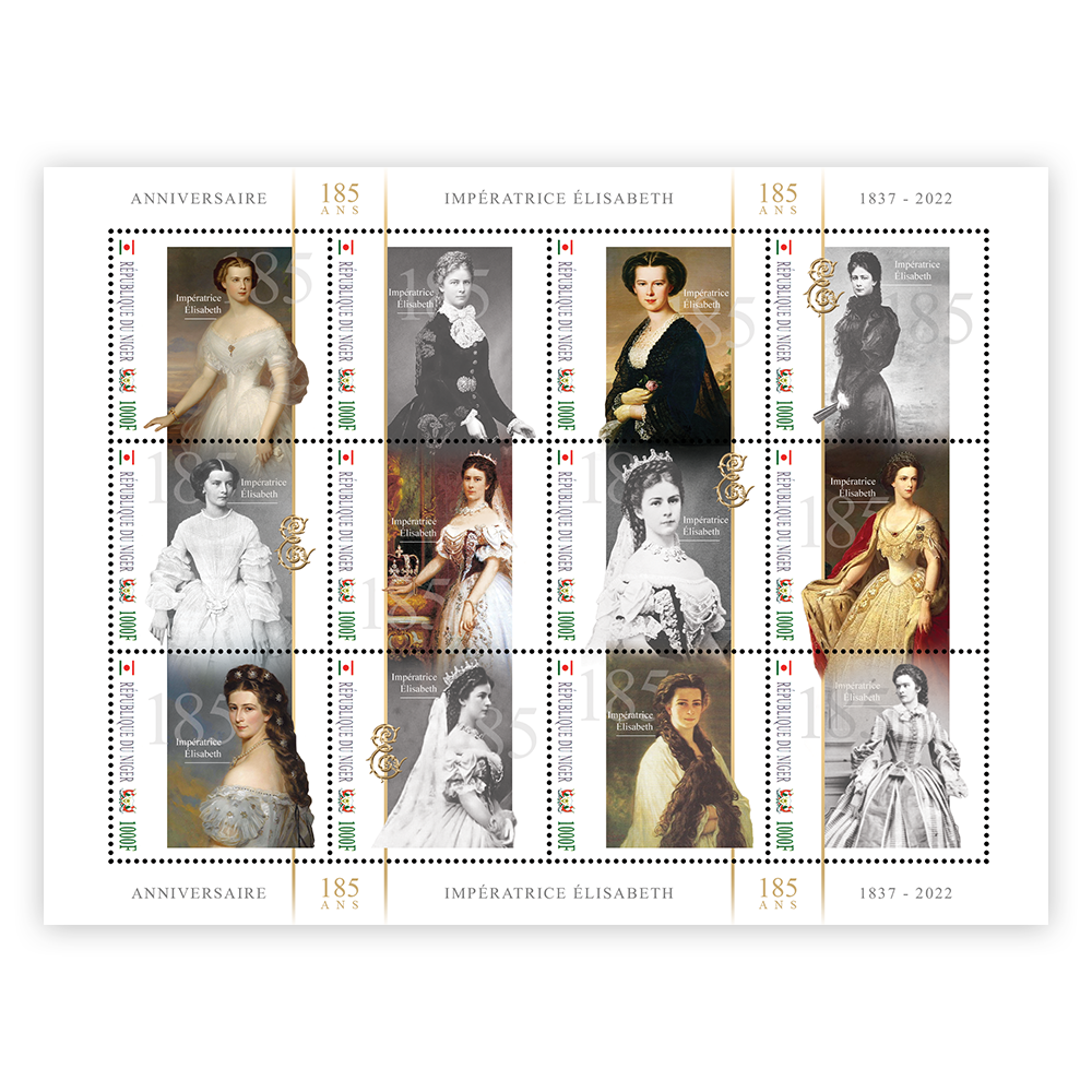 Het Postzegelvel ‘Keizerin Sissi, 125 Jaar in Liefdevolle Herinnering’