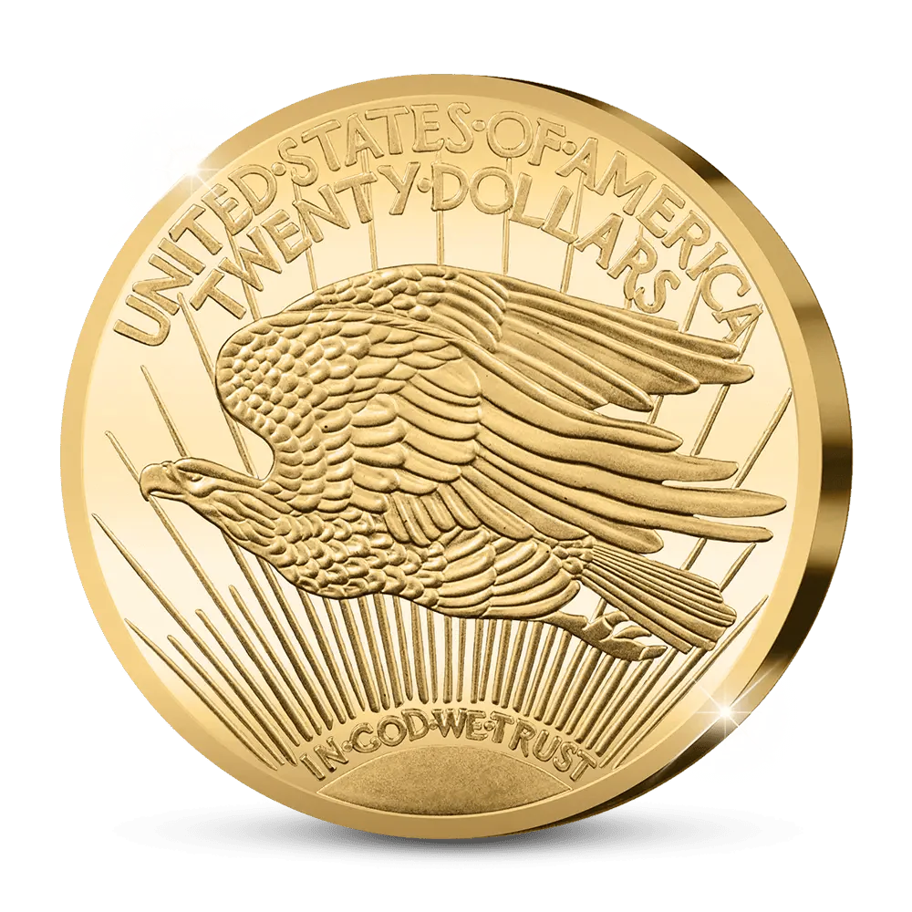 The USA 20 Gold - Dollar Double Eagle 1933 Coin - Edel Collecties