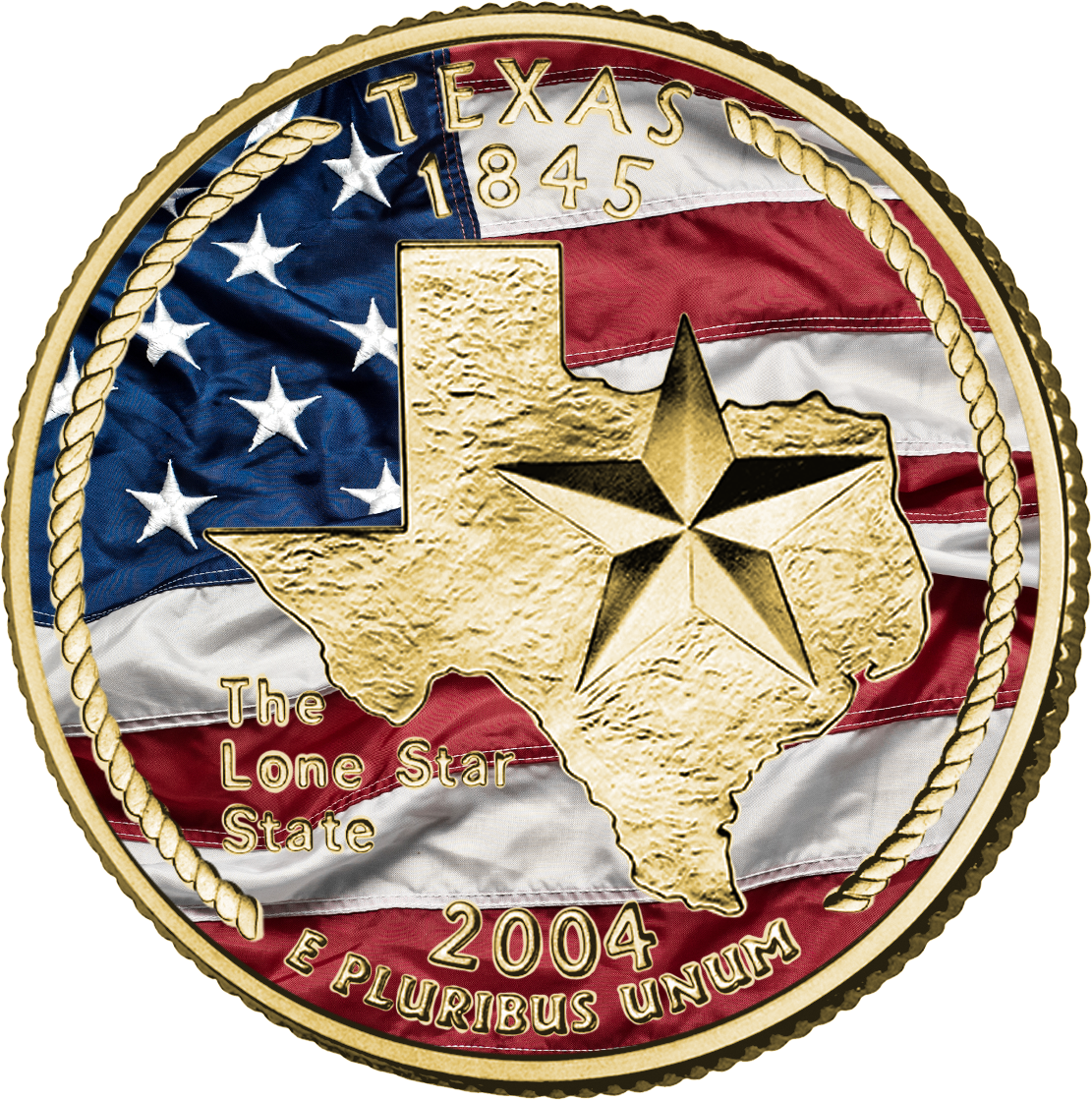 De Officiële Texas Dallas Quarter Dollar van Amerika “President John F. Kennedy 60 Years in Loving Memory 1963-2023”