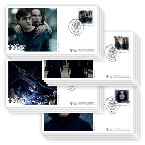 The Complete & Official Harry Potter Postage Stamp Collectors Pack “Harry Potter and the Deathly Hallows – Part 2"