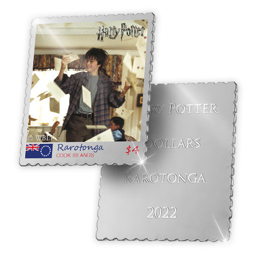 The Official Harry Potter Silver Postage Stamp