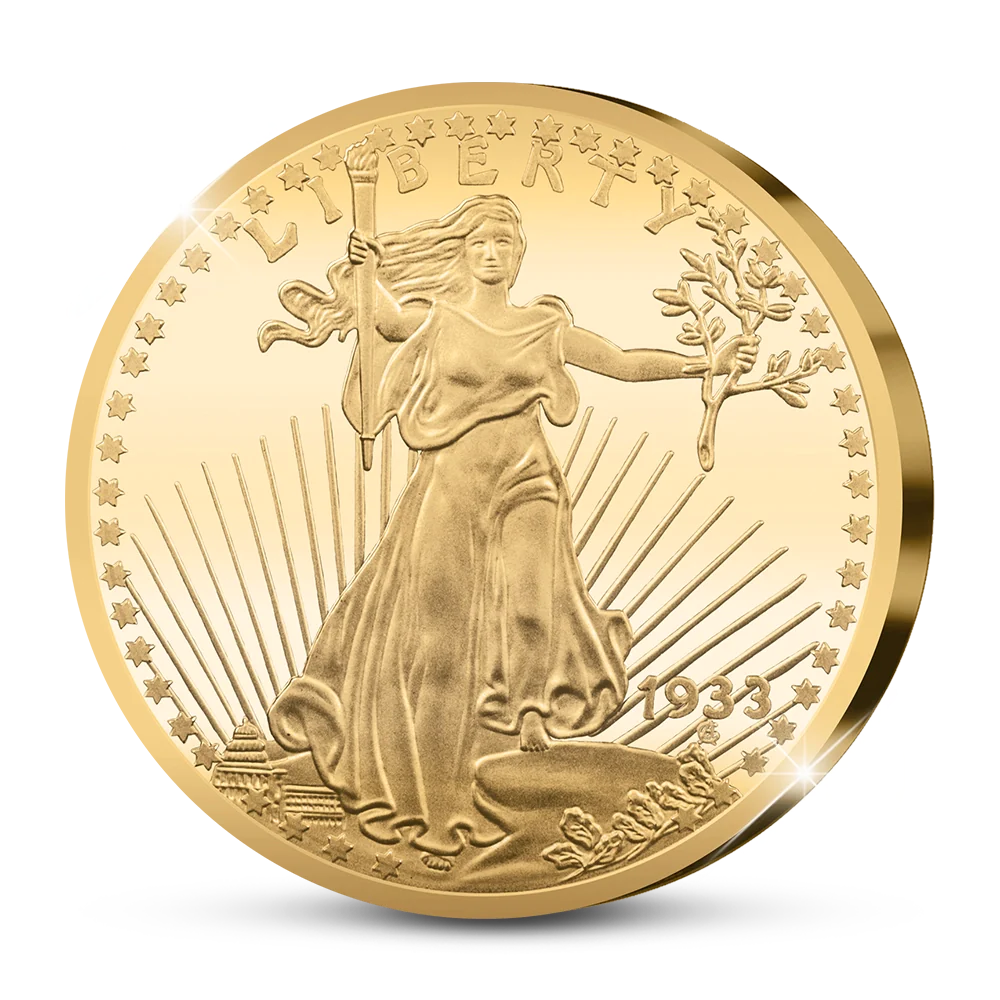 The USA 20 Gold-Dollar Double Eagle 1933 Coin