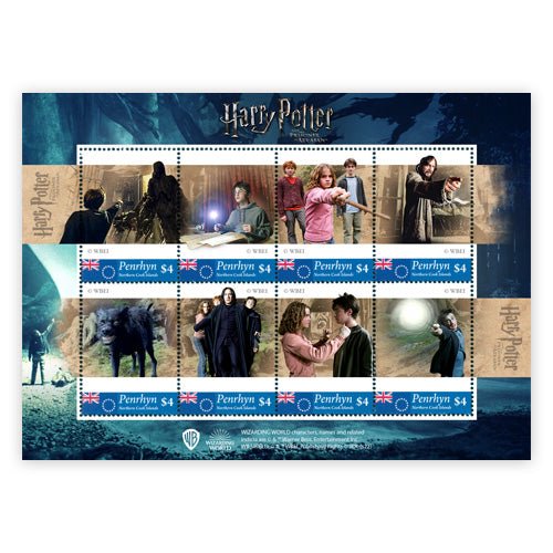 The Complete & Official Harry Potter Postage Stamp Collectors Pack “Harry Potter and the Prisoner of Azkaban" - Edel Collecties