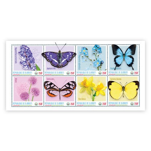 Vlinders Voorjaar Postzegelvellen - Edel Collecties